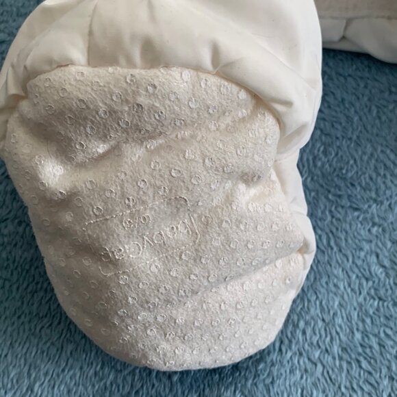 GAP Baby Gap Warmest Puffer Snow Suit/ Snowsuit in Ivory Frost 0-6 mo NWT - Picture 9 of 13